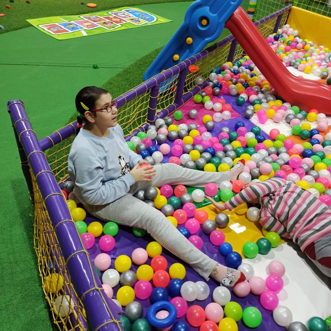 Kupanje u lopticama ♥️💙🤗