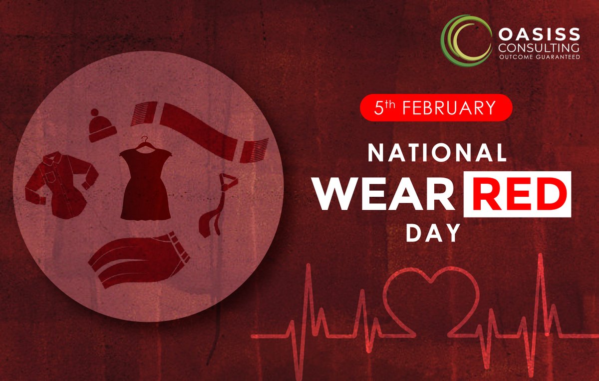 National Wear #RedDay to raise #awareness to fight heart disease and stroke. #oasiss #medicalbillingservices #medicalbilling #medicalimaging #medicalbillingandcoding #medicalcoding #rcmtechnologies #bpooutsourcing #revenuecycle #outsourcingservices #outsourcingcompany