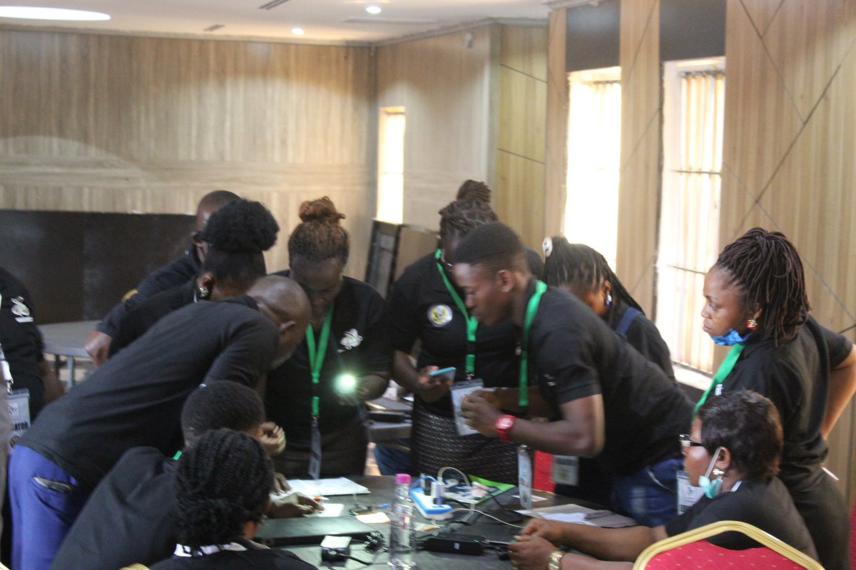 STEMiAfrica's tweet photo. #Educators in action at the STEM Integration and Development Training for Educators in Owerri, Imo State.

 #STEM #EducatorsinSTEM #scienceteachers #technology #technews #engineering #innovation #teachers #education https://t.co/clLeXe3Y7T