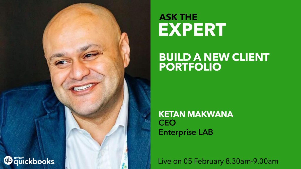 📢 Just 1 hour to go!

Make sure to tune in to our #AskTheExpert session with <a href="/Ketan_Makwana/">Ketan Makwana</a>, CEO of @EnterpriseLabUK, to learn how you can develop strong sales processes and build a new client portfolio. 

Ask your QNs with #QBATE or ask them live fb.me/e/2siYDO9xQ