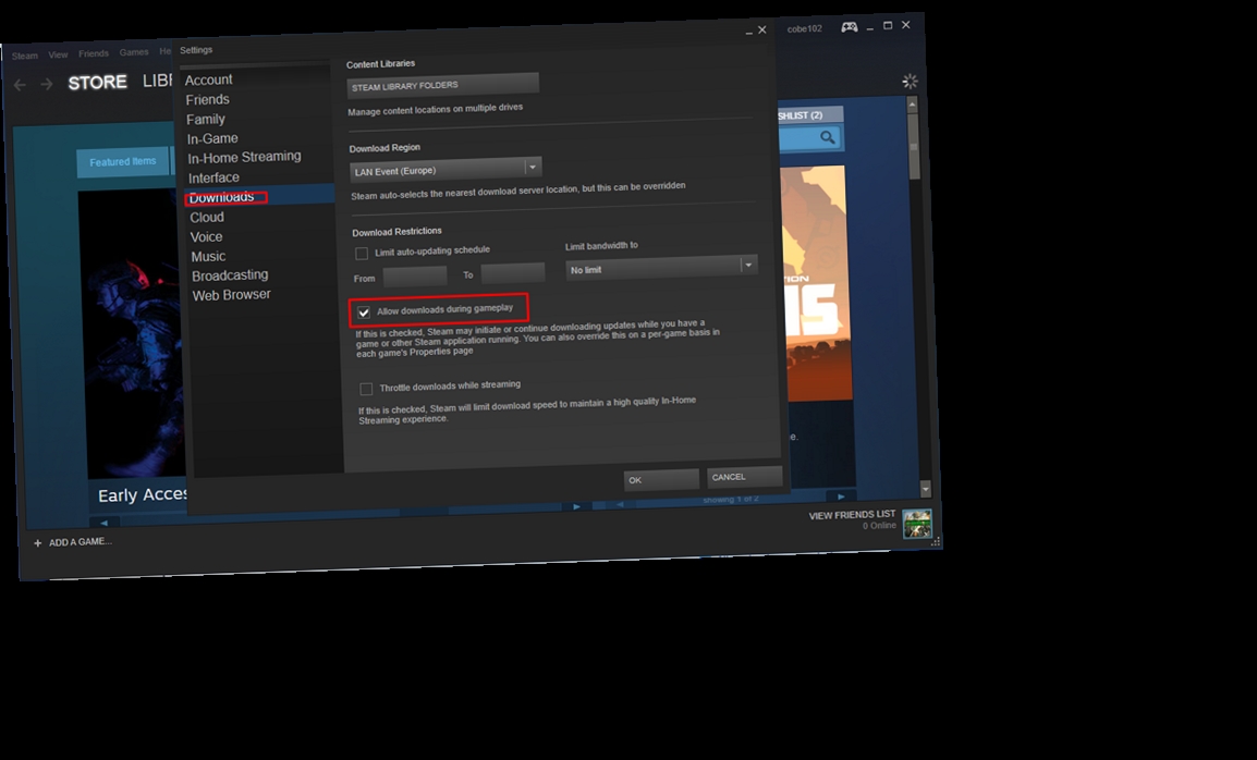 do steam games download when pc is sleep / Twitter
