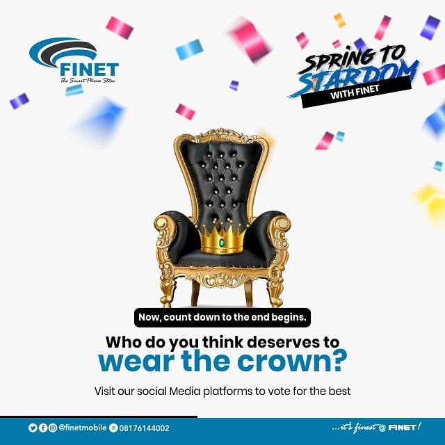 FinetMobile's tweet photo. Who do you think deserves to be our Brand Advocate in the #SpringtoStardomwithFINET Challenge?
We are already counting down... https://t.co/cWdDflAs1C