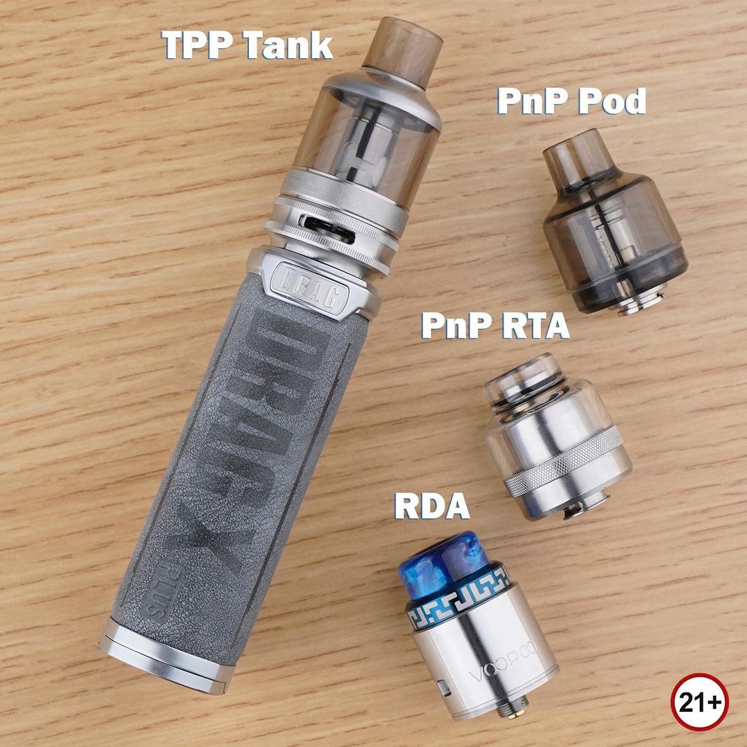 3Avape's tweet photo. Different choice of VOOPOO DRAG X Plus Pod Kit 18650/21700
__
A. TPP TANK
B. PNP POD
C. PNP RTA
D. RDA
::
{In Stock} https://t.co/JJGJYGQ6AH
::
#voopoo #voopoo #voopoodragxplus #dragxplus #voopoolife #voopoofans #vape #vaping #vapelife #vapefun #vapeon #vapers #vapor #vapedaily https://t.co/SrobJW816u