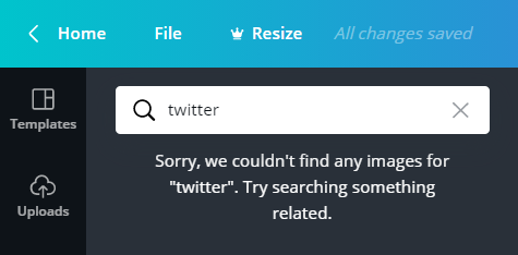 digitalbiwi's tweet image. Why @canva, not allowing @Twitter images? 🤔

I Can be able to use all social media icons and images except #Twitter

Anyone facing the same issue?

#Canva #CanvaSupport @TwitterSupport