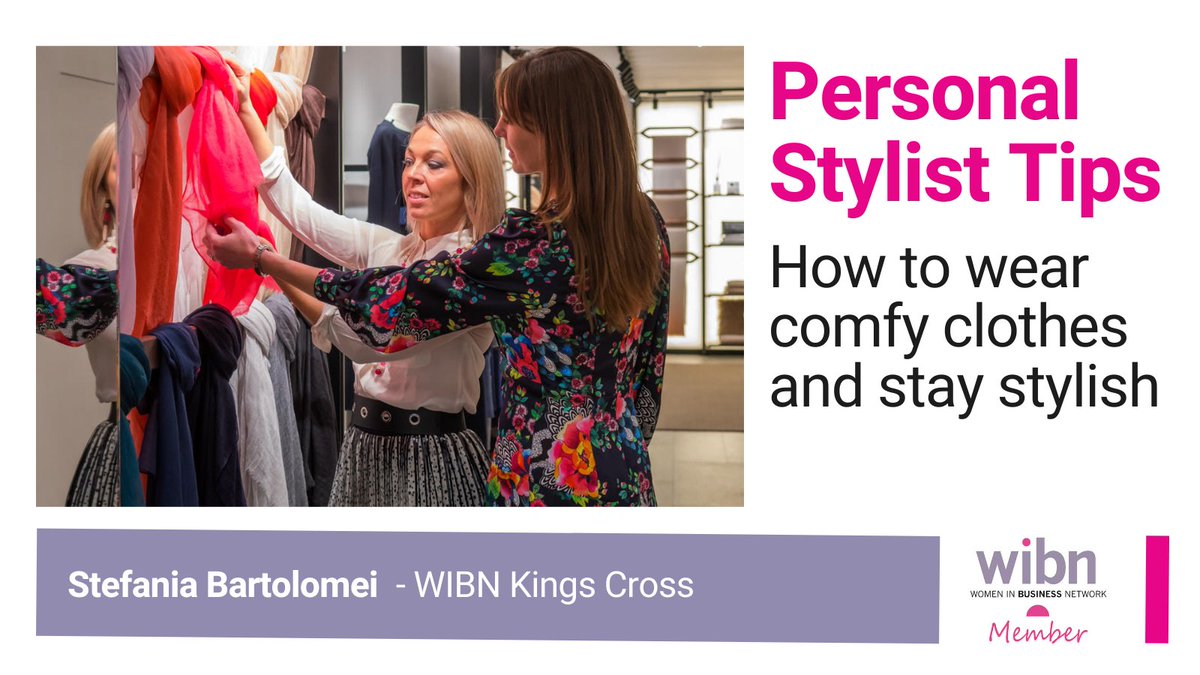 WIBNIntl's tweet photo. As we've been spending more time at home, fashion has evolved to be more comfortable.

Our fantastic WIBN member @OneOfAStyle has created a brilliant guide to making your comfy clothes feel &amp; look great!

https://t.co/90XjSN7Y6c

 #supportsmallbusiness  #womeninbusiness #lockdown https://t.co/yX52eZmdGq