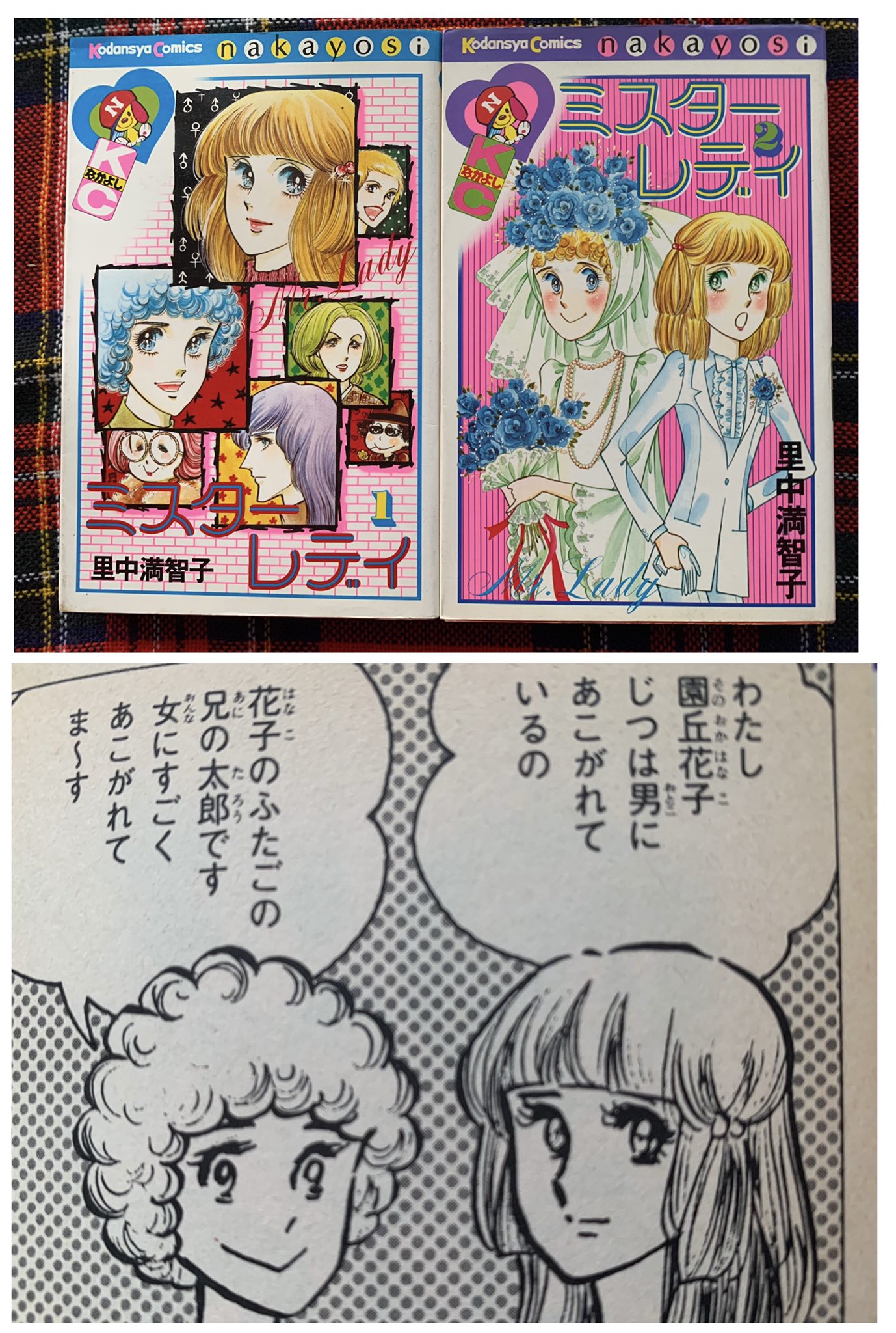 そらいろの樹 ふたごの日 双子の日 こいきな奴ら 一条ゆかり ミスターレディ 里中満智子 生徒諸君 庄司陽子 マコねえちゃんの恋人 太郎のモデルは郷ひろみさん 里中先生は大ファンですね 連載当時からマールが苦手な私 あ