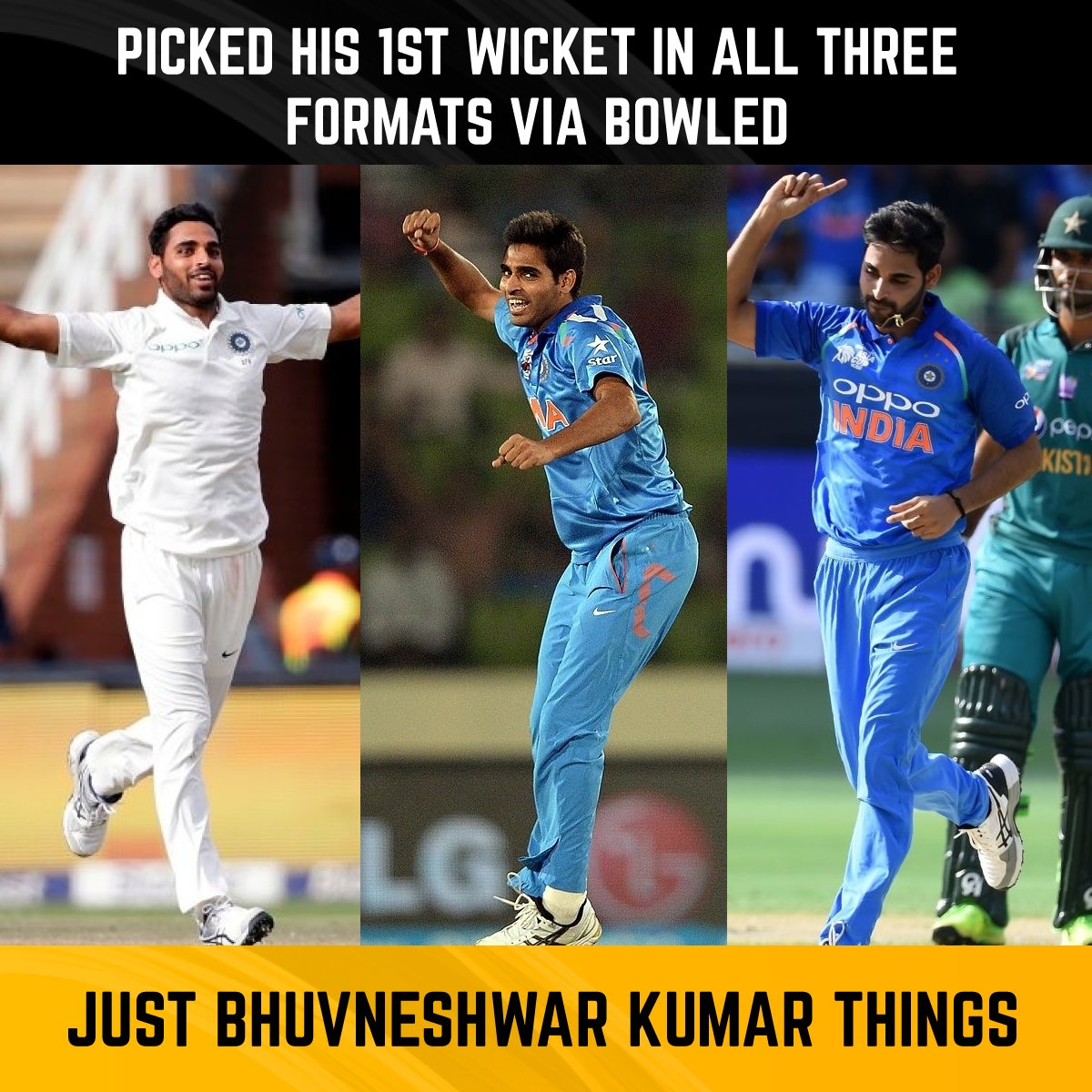 Wishing Bhuvneshwar Kumar a very happy birthday.   