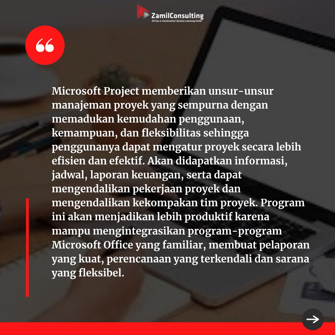 ZamilConsulting's tweet image. Pelatihan Ms Project #msprojectonline #kursusmsproject #trainingmsproject