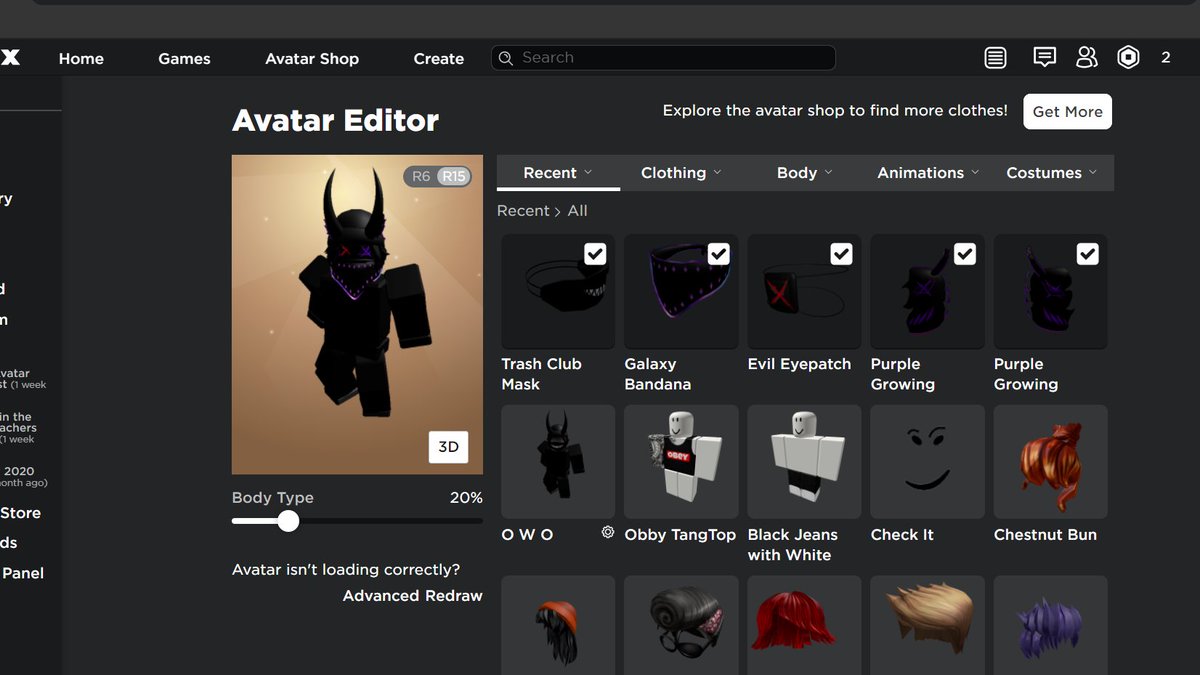 CCabrias's tweet photo. @Roblox i think your game is broken https://t.co/9V5bjLyKXR