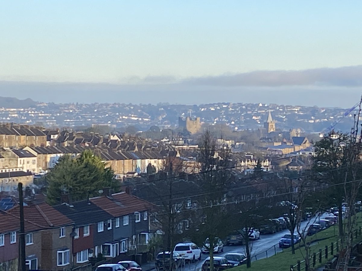 Sometimes it’s the simple things. I look for a wow moment in everyday. Today’s wow is the view from my office with Rochester Castle and our Cathedral which dates back to AD604. Have a great day everyone #wearemedway