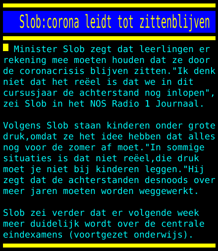Corona & Onderwijs