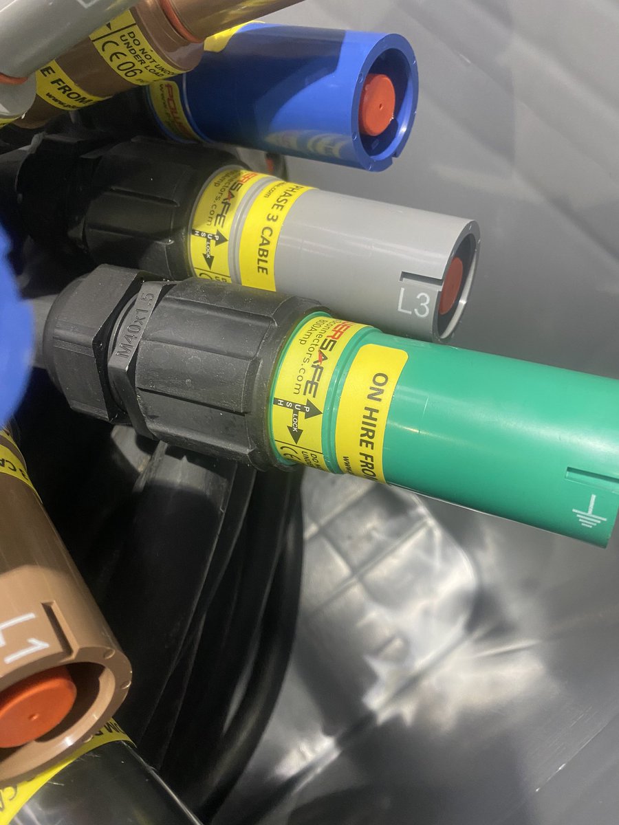 phase3cable's tweet image. Just one set of 240mm cable available for hire. Need to buy more cable we think.