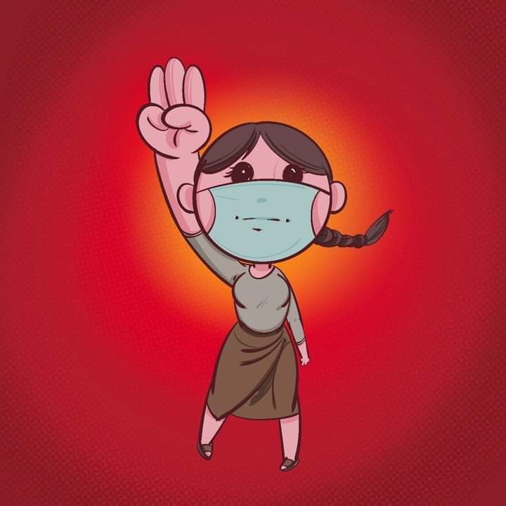 FREEDOM FROM FEAR
#HearTheVoiceOfMyanmar
#WeNeedDemocracy
