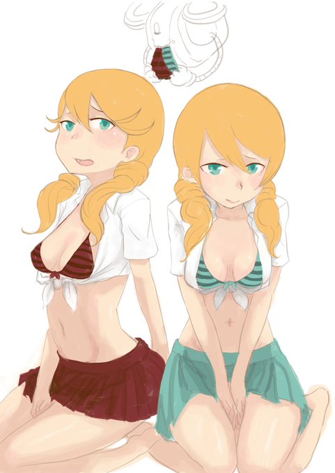 #アリスギア水着アメスク部 アメスクのパンツおいしそうですよね… 