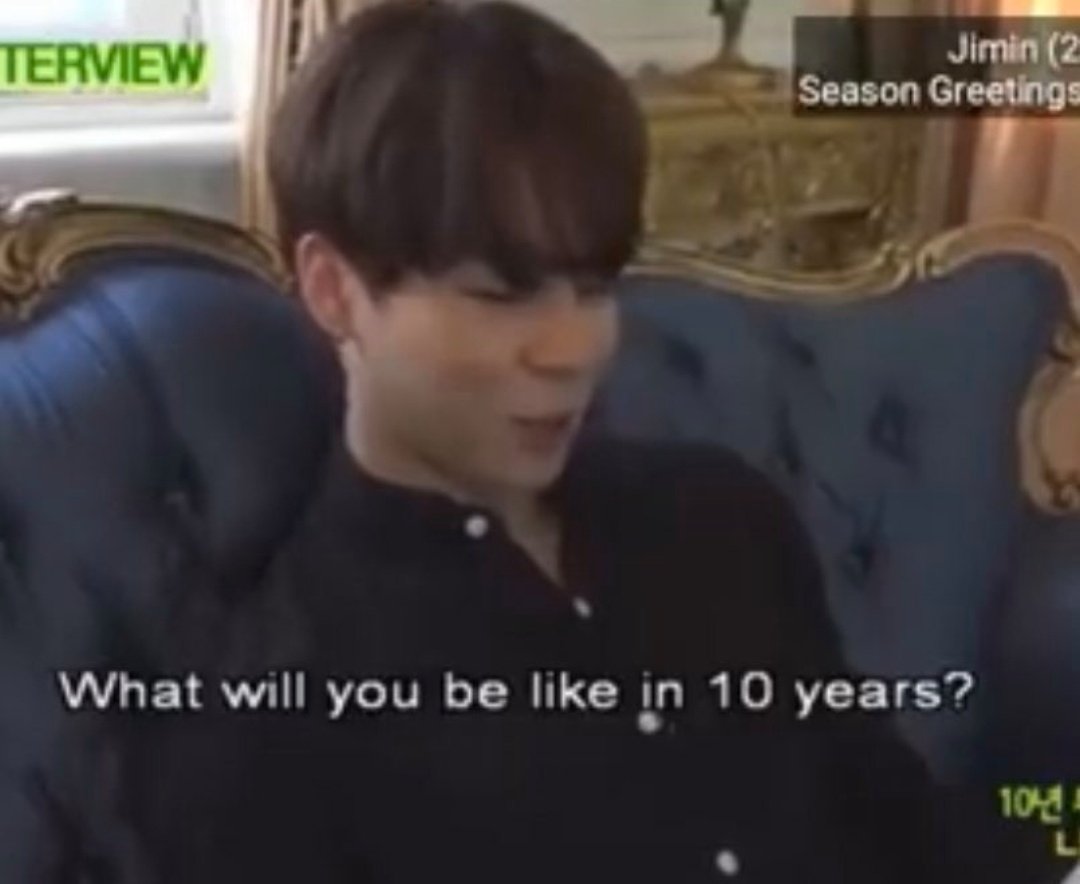 - "What will you be like in 10 years?"JM: I'll be a man that the whole world wants."