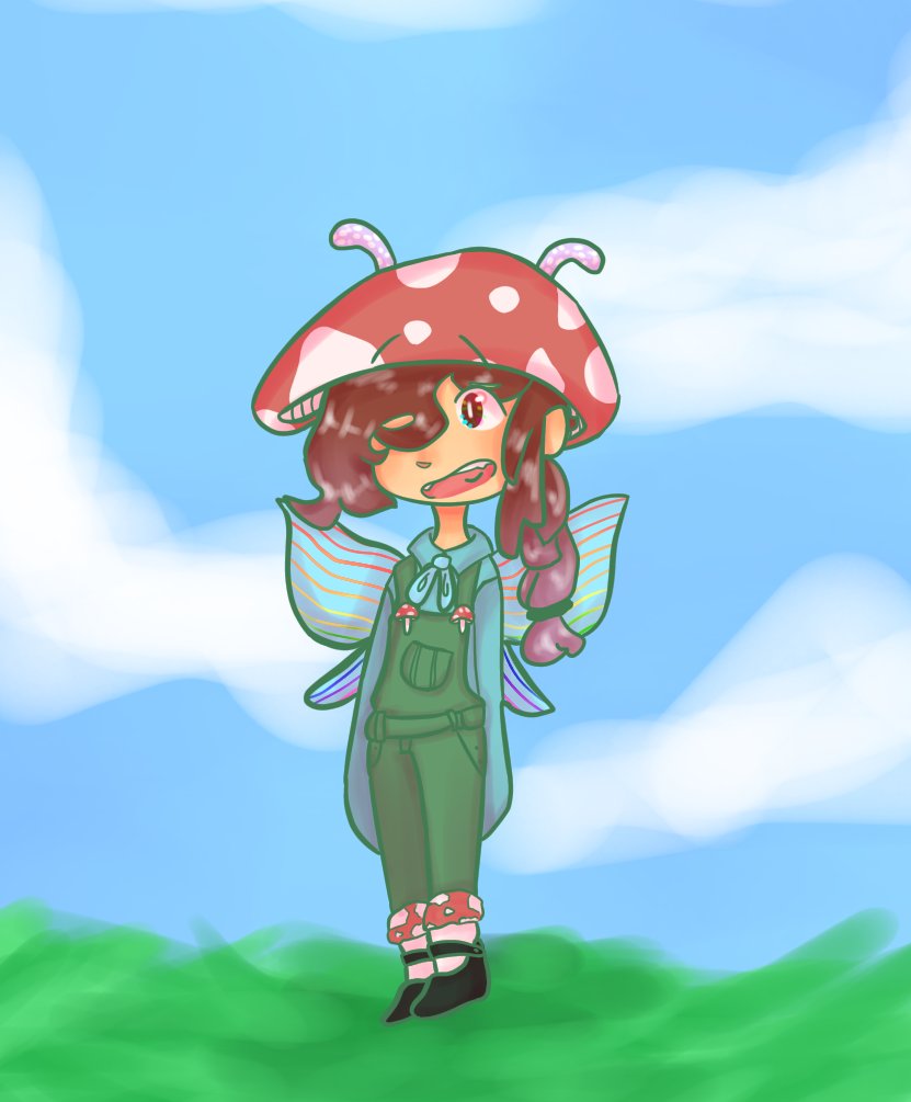 AlpacaEwfan's tweet photo. Drew my squishmallow as a human :] her name is Bug :] https://t.co/F9FO6EaVjx