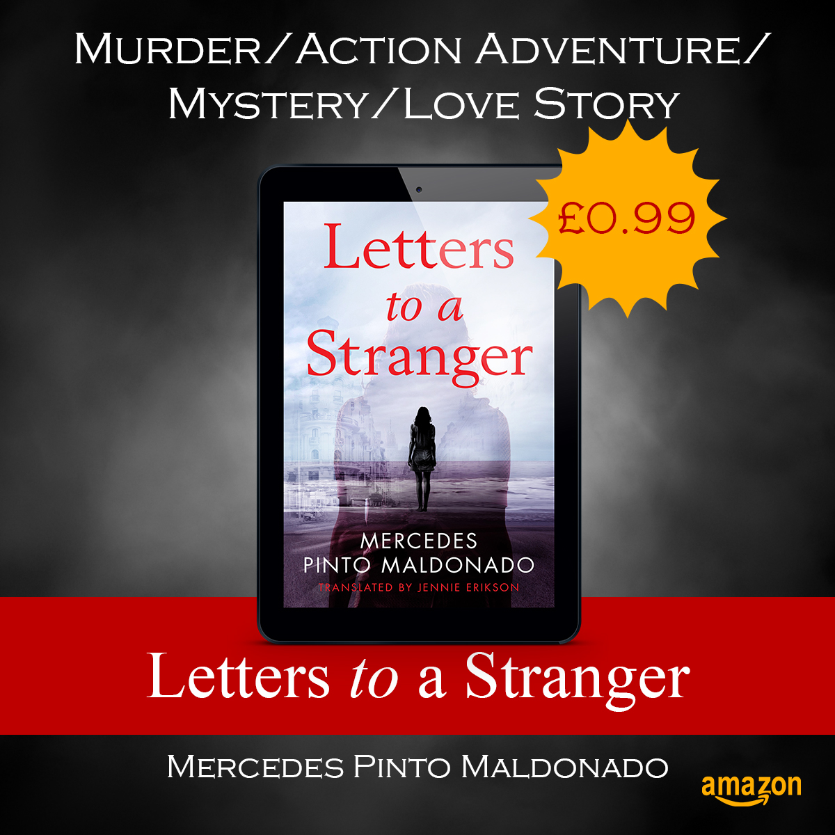 MercedesPintoM's tweet photo. Following her mother’s death, Berta is forced to return and face the ghosts of her unhappy past.
#LettersToAStranger #murder #actionadventure #mystery #lovestory
#Kindle price: £0.99
Link: https://t.co/PERl6g5kgt https://t.co/rFrXGsyIGP