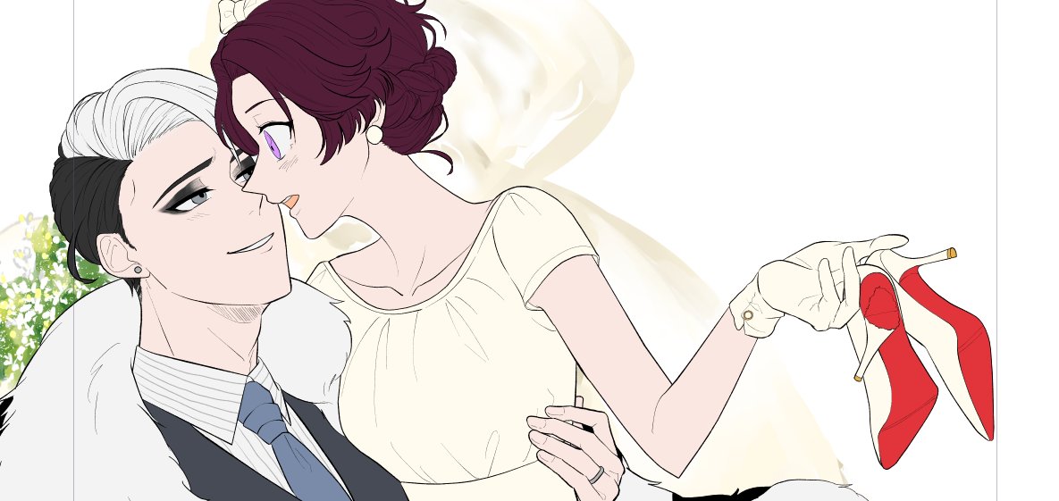 5月に出す予定の新刊表紙の下塗りが終わった!塗り込みとか、背景とか 