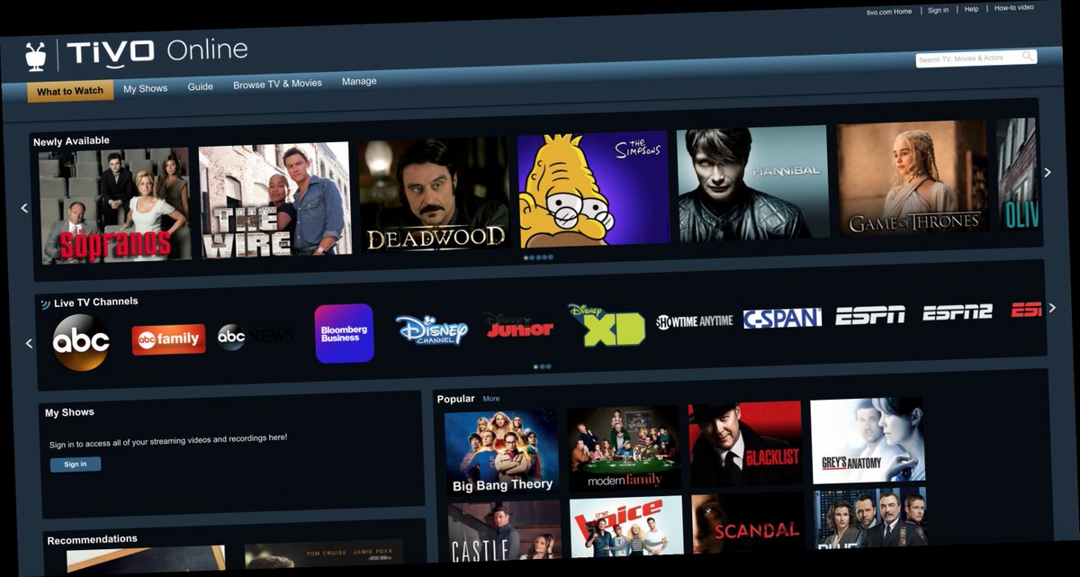 can i download tivo online content to pc / Twitter