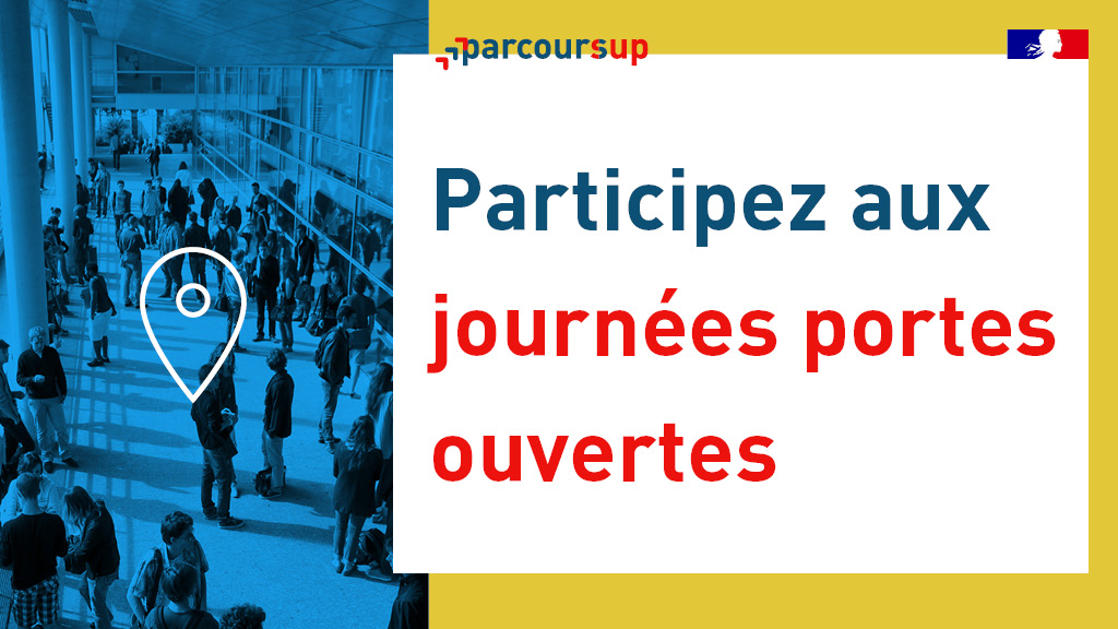 parcoursup_info's tweet photo. 🏫 Participez aux journées portes ouvertes virtuelles des formations qui vous intéressent. Échangez avec des enseignants et des étudiants ambassadeurs.

📆Les dates sont précisées dans les fiches détaillées des formations sur notre moteur de recherche.
👉https://t.co/Ez8TWfUO7w https://t.co/8T4I5RHzJJ
