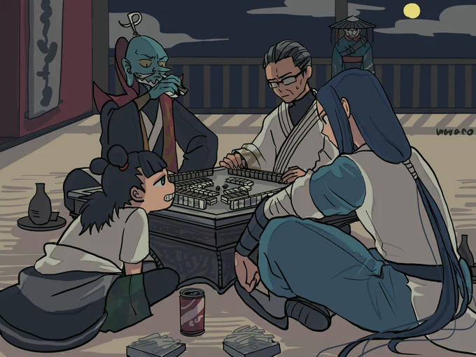 執行人の麻雀大会?️ 