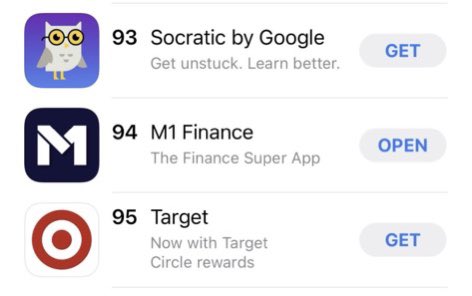 Some Fridays you wake up and learn you made it to the top 100 apps list in the App Store!