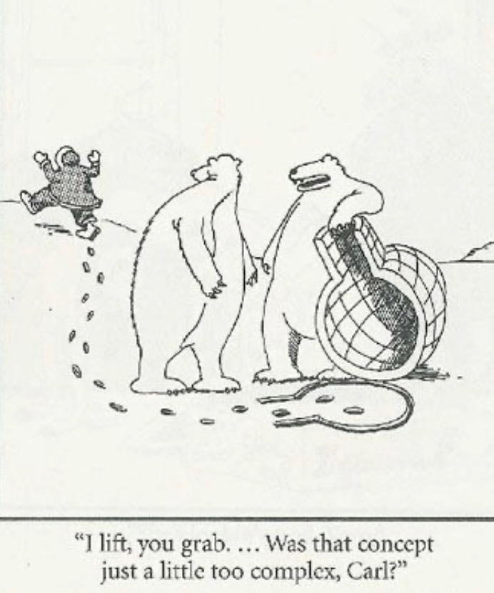 Thankfully we don't have Polar Bears in New Jersey...