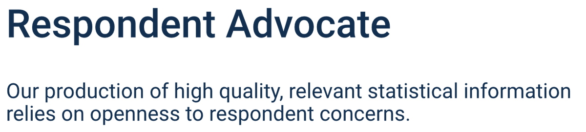 I tried contacting my regional office several times but never got a call back. Finally, I learned something new - there is a Census Office of the Respondent Advocate. They called me back and really made me feel heard.