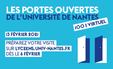 Venez découvrir les formations en informatique portées par le <a href="/DptInfoNantes/">Dpt Info Sciences Nantes</a> lors des portes ouvertes le samedi 13 février 2021 via une plateforme digitale dédiée à cet événement.
En attendant, voici une vidéo à dévorer dans le week-end : is.gd/5XelWP
<a href="/FacSciencesNtes/">Faculté des sciences et des techniques Nantes Univ</a>