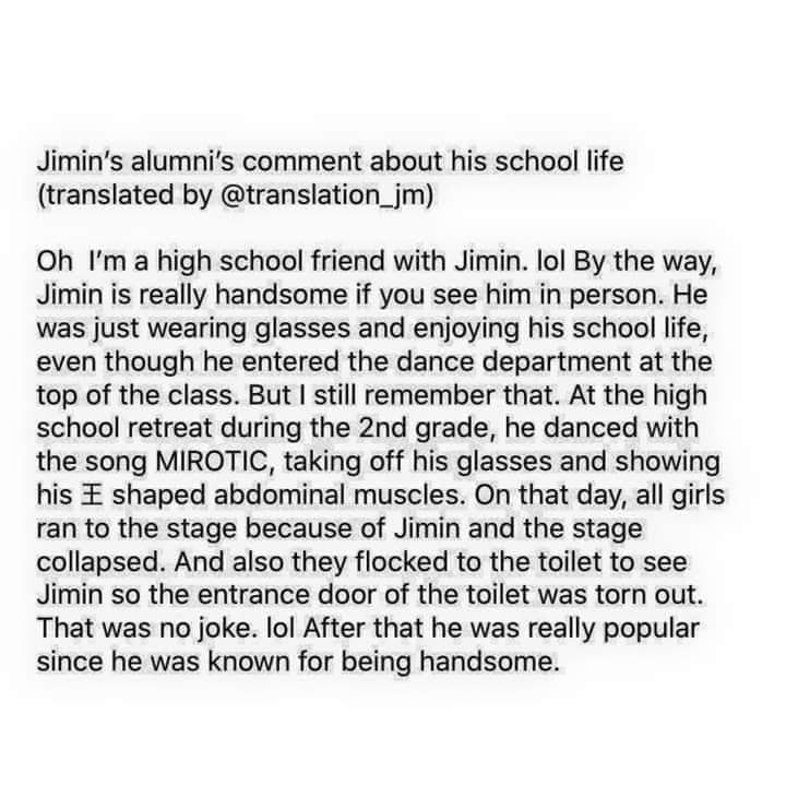 Before his debut, during his performance, girls get so crazy over him that the whole stage collapsed.