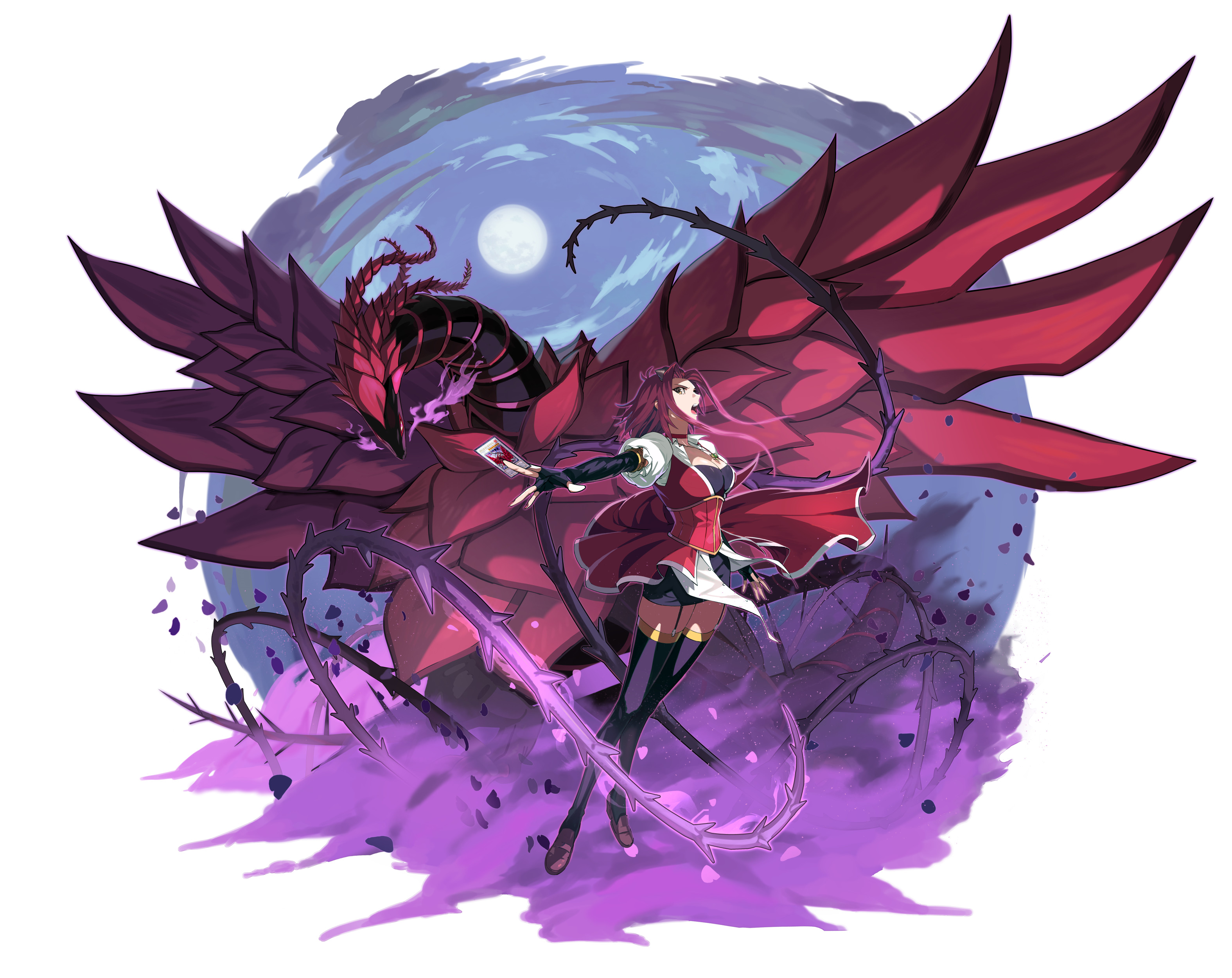 遊戯王 ブラックローズドラゴン 20thレア