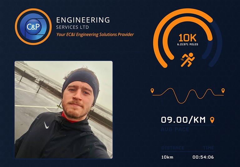 cpengineering's tweet image. Employee Runs 10K a Day for Charity!

One of C&amp;amp;P’s employees, Luke Griffiths put his running shoes on for a good cause and took on the challenge of running every day for charity by completing 10km for 31 days during January. Read more&amp;gt;bit.ly/2MBISD8