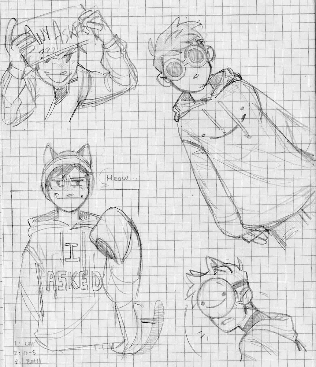 @Dreamnyotfound I'm new in the fandom so I've just done some quick sketches 👉👈
But I'm planing to make more in the future! 