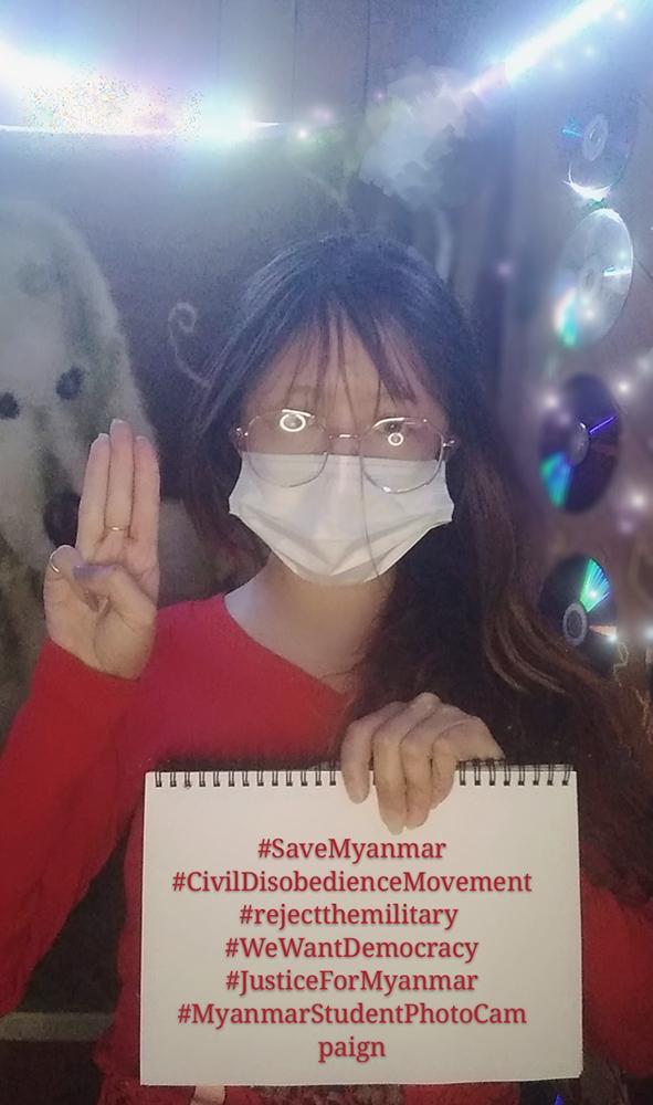 LMerodia's tweet photo. FREEDOM FROM FEAR #HearTheVoiceOfMyanmar #WeNeedDemocracy https://t.co/64bll7g5J4 https://t.co/VQlvK10WMW