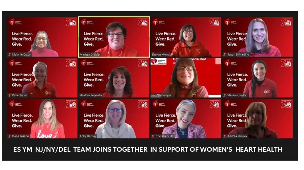 Happy National Wear Red Day! Please join our regional Youth Market team and wear red and give in honor of the people you love who are battling heart disease. #GoRedforWomen #GoRedNY