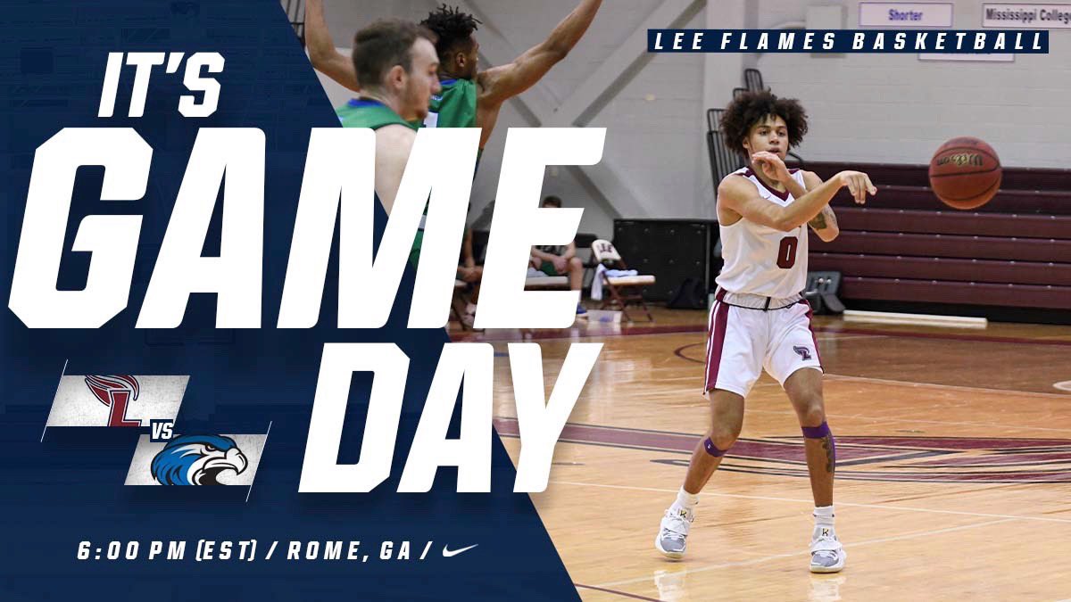 It’s @LeeUMBball Gameday 🔥

Makhi McGuire and the #13 Flames travel to Rome today as they look to extend their winning streak to NINE! 

#FiredUp