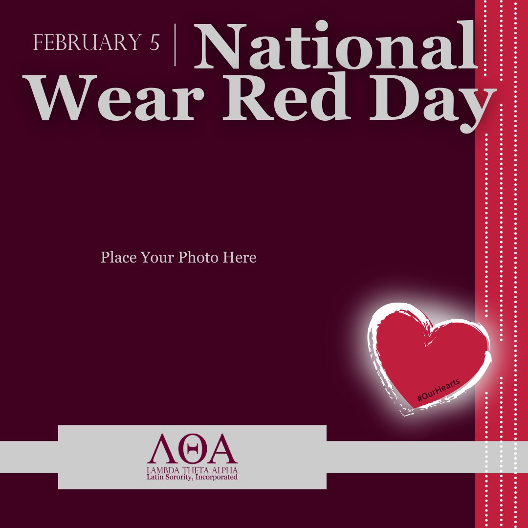 Join us for #WearRedDay to raise awareness about #HeartDisease, the leading cause of death in the U.S.. Check out the Board of Directors &amp; National Advisors in their red! Wear red today &amp; pledge to protect your heart this #AmericanHeartMonth. Tag us <a href="/lta1975/">Lambda Theta Alpha</a>. #OurHearts #LTA1975