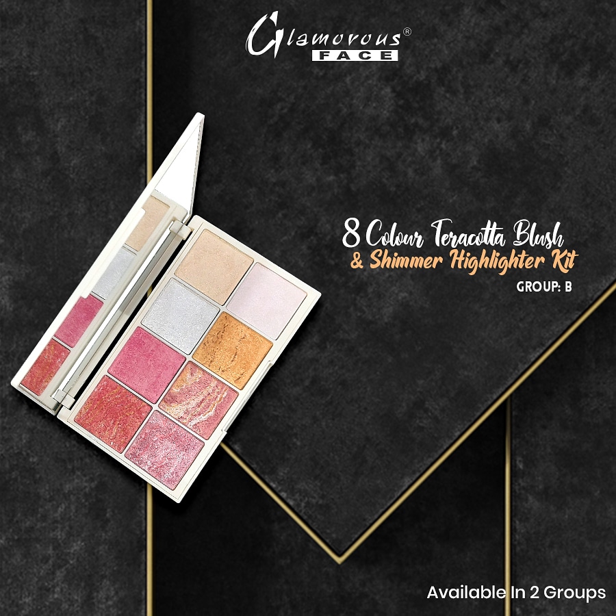 glamorous face highlighter