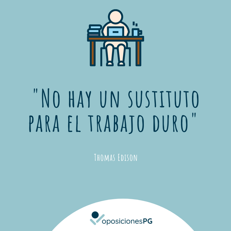 💪 No hay nadie que vaya a esforzarse por nosotros, así que debemos dar el 101% de esfuerzo y al final este se verá recompensado. 

📢 ¡¿QUÉ SOMOS?! OPOSITORES ¡¿QUÉ QUEREMOS?! UNA PLAZA. ¡VAMOS A POR ELLO!
