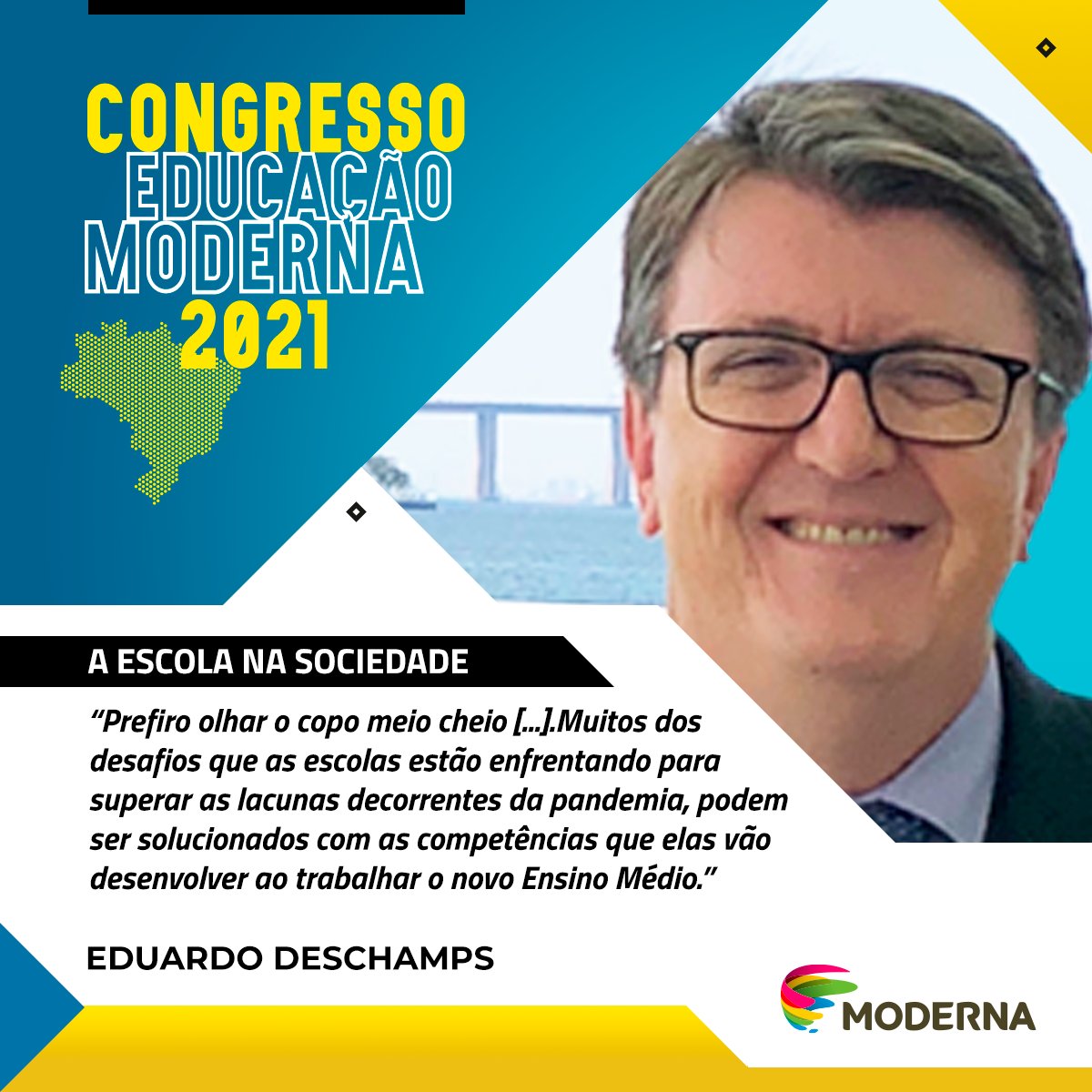 Editora_Moderna's tweet photo. Veja novamente as palestras do Congresso de Educação Moderna!
Todo conteúdo já está disponível no nosso canal no Youtube.

Espalhe conhecimento. Compartilhe com seus colegas: https://t.co/tyMl0VVvLm 💓 https://t.co/3j4hPv5yAO