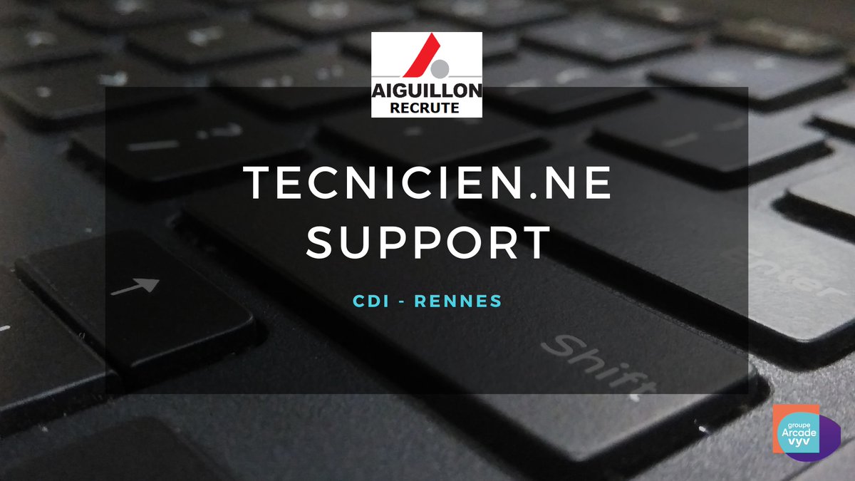 CatherineDemay's tweet photo. 🚨 [#Recrutement] 
Notre équipe DSI se renforce ! 🚀 Devenez #TechnicienSupport F/H pour Aiguillon Construction à #Rennes en #CDI !

↪️ Pour candidater, c'est par ici : https://t.co/a1FQRiUT8w

 #passezalouest  #emplois #informatique #superjob https://t.co/vkqpRuvnCd