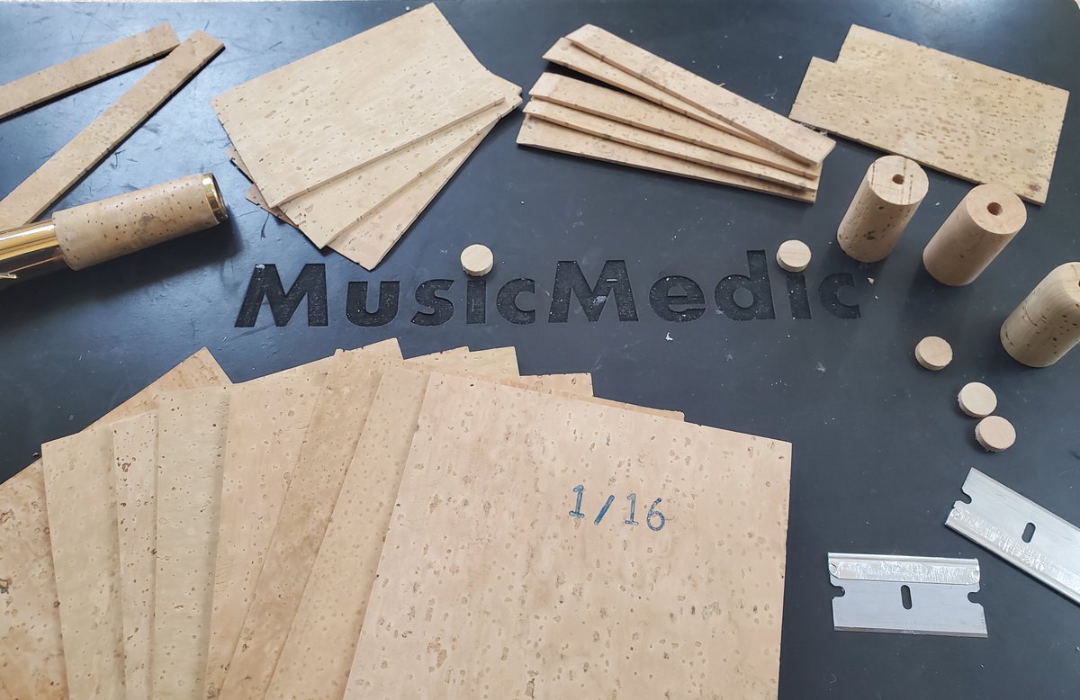 Tune in to #FridayLive at 11:30am EST as Rich and Ryan give a run down of our Cork products and a special Bonus TIP! #corkpads #corkthis #woodwindrepair #saxophonerepair #InstrumentRepair #NAMM #BestInShow 🎷🛠️📺