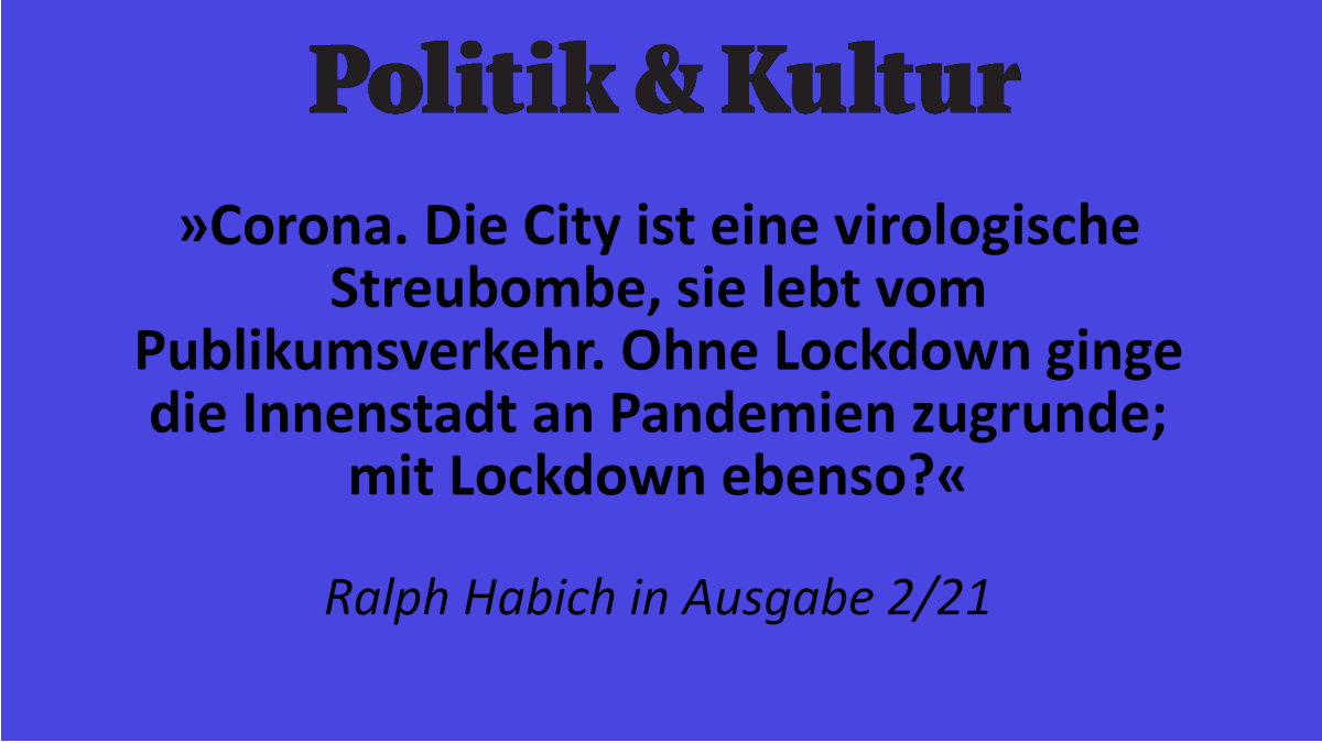 Politik & Kultur tweet media