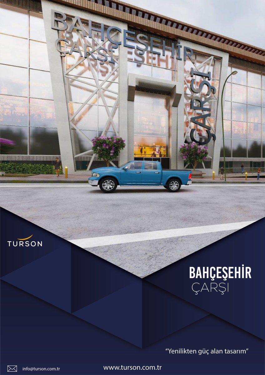 InsaatTurson's tweet photo. Bahçeşehir Çarşı projemiz. https://t.co/jEVtzPzPui https://t.co/T6TNx68ZAL