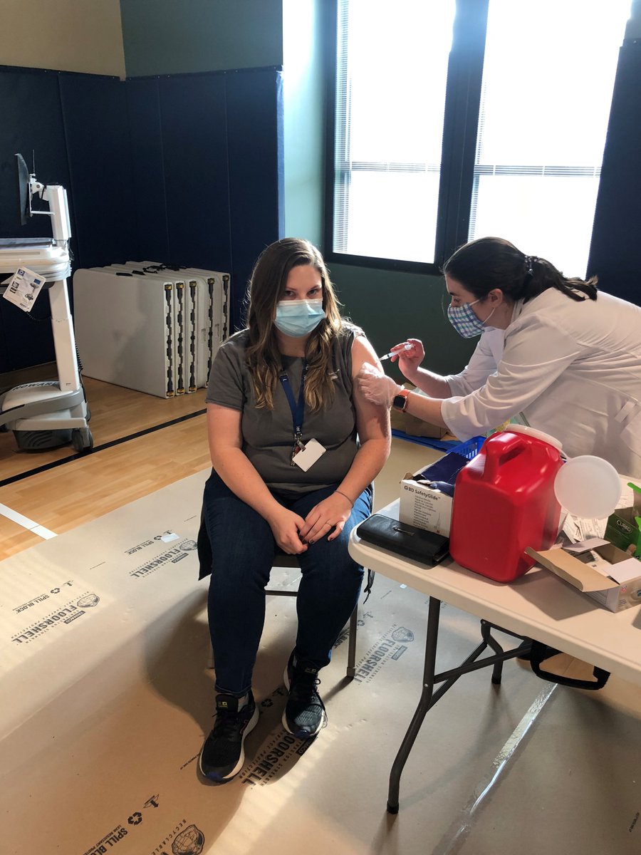 LancasterBHH's tweet photo. Thank you @riteaid for providing #COVID19 vaccines! Pictured are staff getting their "shot of hope." We were pleased to be able to offer vaccines to our individuals in care as well. We appreciate the community effort and are looking forward to better days ahead! #inthistogether https://t.co/67oYugdZ09