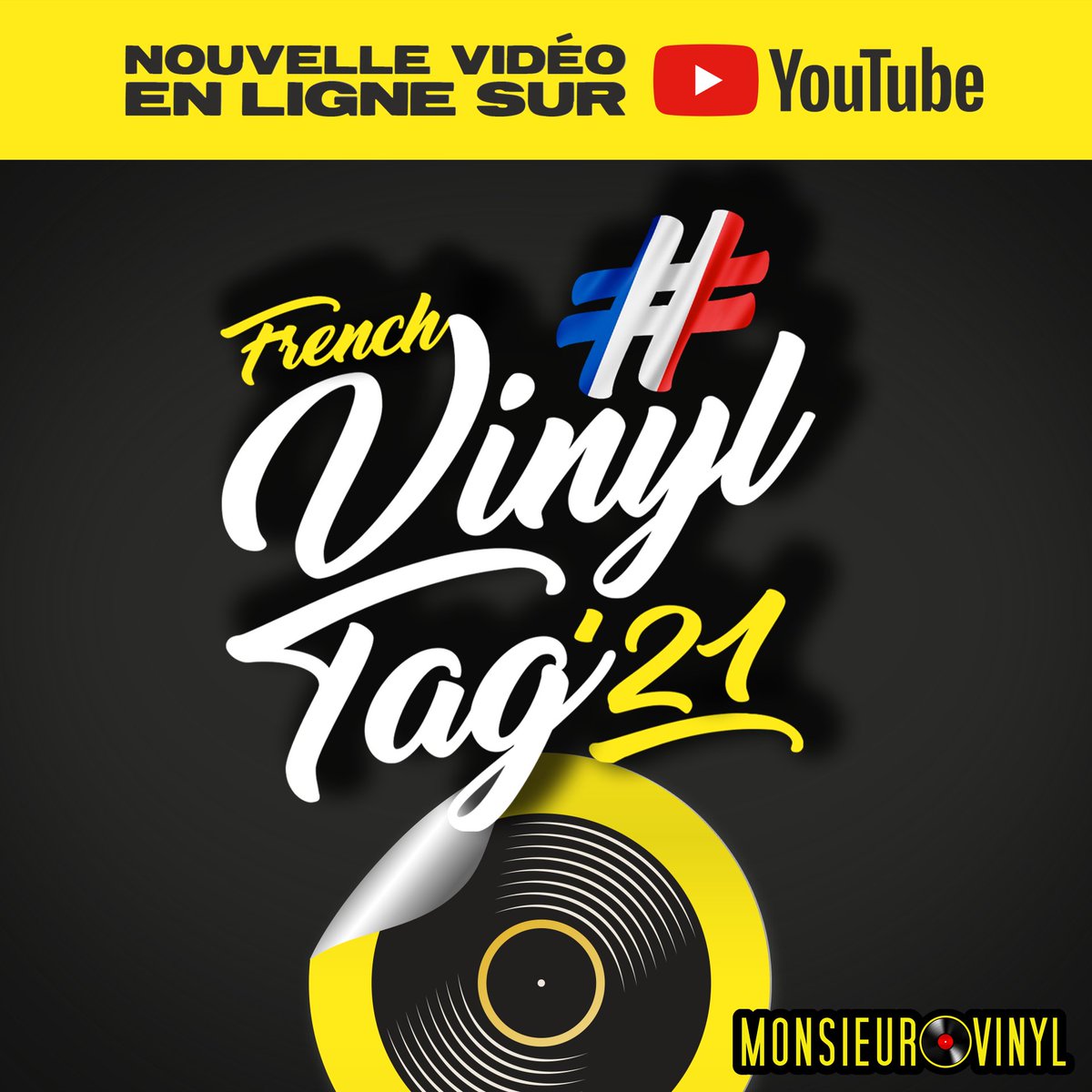 monsieurvinyl's tweet photo. 📺⭐ NOUVELLE VIDÉO EN LIGNE ➡️ https://t.co/sZuyXyTCKW ⭐ Le #VinylTag débarque en France ! Ayant été tagué cette année par Direct Sound Vinyl, voici mes sélections 🙏🏻 Merci à Toi Aussi Tu Collectionnes pour avoir importé ce concept en France. #frenchvinyltag #collection #vinyle https://t.co/rNvruYLoqY