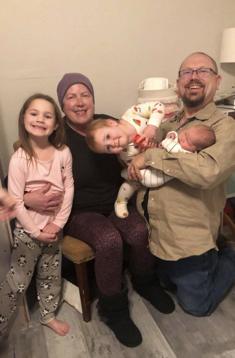 kassi_spencer's tweet photo. Last year threw an unexpected curve ball. They found a large &amp; very aggressive tumor on moms brain. From surgery, to doctor after doctor I'm so incredibly thankful she is still here with us today ♥️ Keep Walking Mom! #WorldCancerDay2021 #BrainCancer #Fighter #KeepWalkingMom https://t.co/dkW33Te8wh