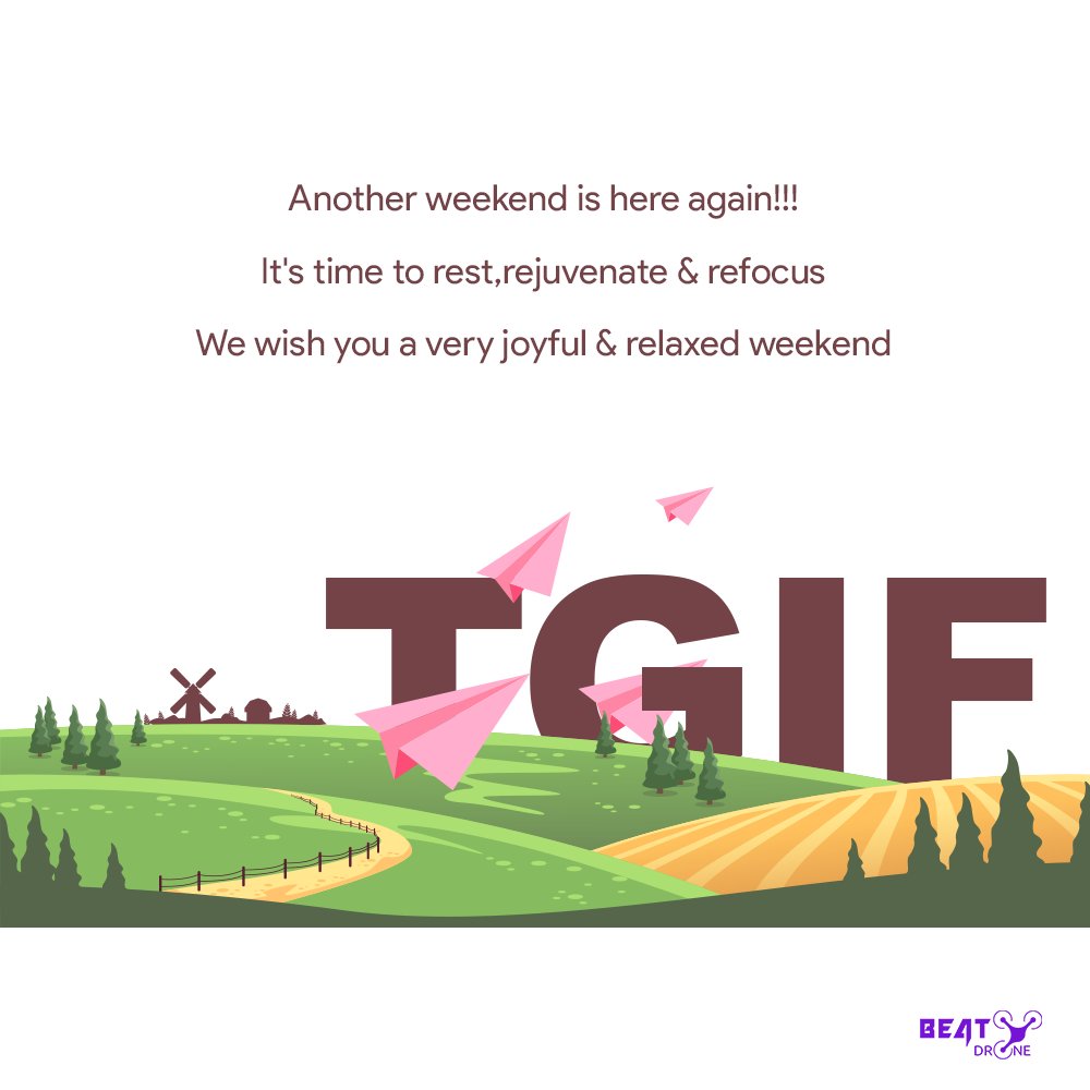 beat_drone's tweet photo. We at beat drone implore you to keep safe.
Have a splendid weekend.
.........Empowering solutions.
#beat_drone #Nigeria #GIS2021 https://t.co/MpaZvqy5vu