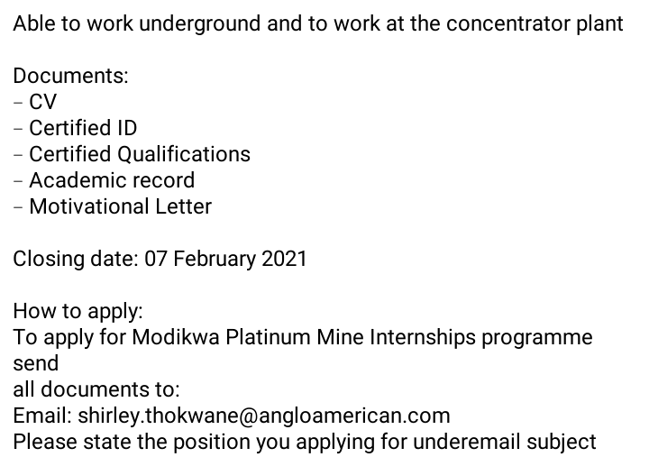 Bhubesi_Klaas's tweet photo. Nawa amaVacancy MasiZame

#JobSeekersSA
#KeaDrive https://t.co/CYIKFTYglO