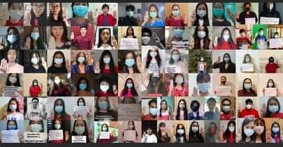 Jennife88193598's tweet photo. We fight for our future. 
#HearTheVoiceOfMyanmar 
#WeNeedDemocracy https://t.co/fAyErpK1yC
